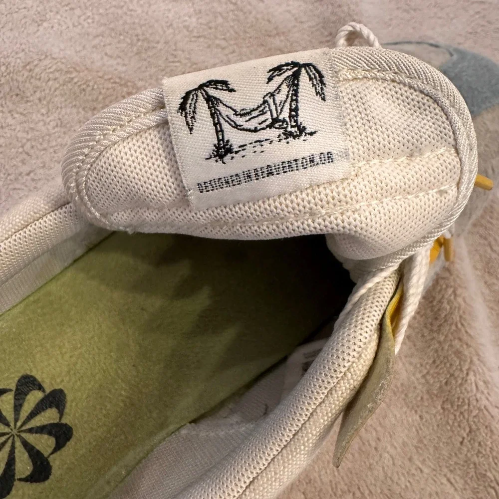 Nike Sun Club Waffle One Coconut Milk Pastel Beachy Coastal Sneaker SZ 8.5 - Picture 7 of 10